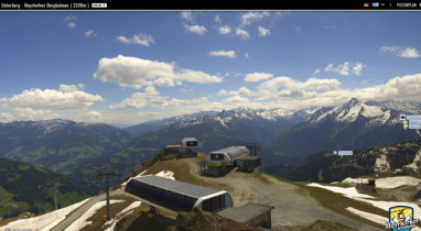 Obraz podglądu z kamery internetowej Schwendau -Schafkopf - cable car Mayrhofner ( 2200m )